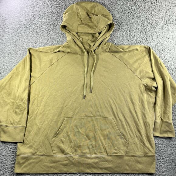 UNIVERSAL STANDARD FALLON FUNNEL NECK HOODIE WOMENS XL RELAXED SWEATSHIRT NWT - Picture 1 of 9